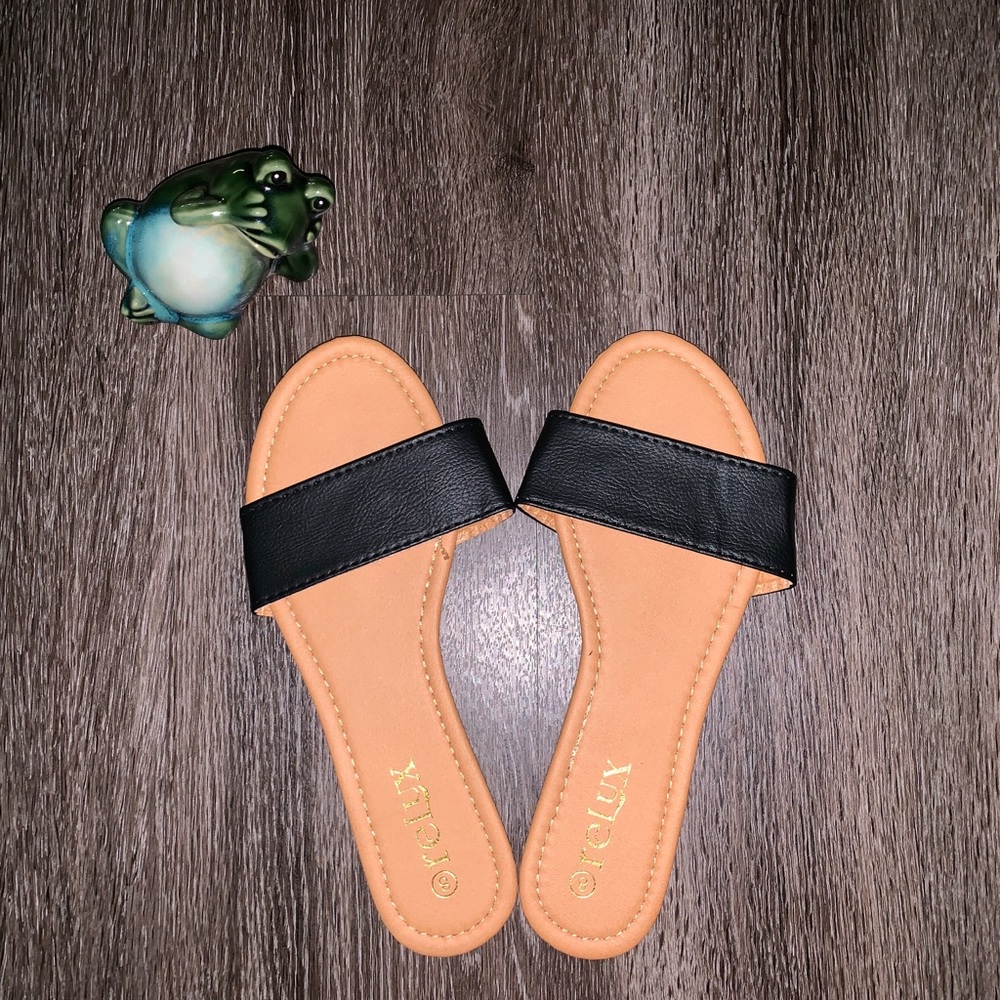 Black sandals